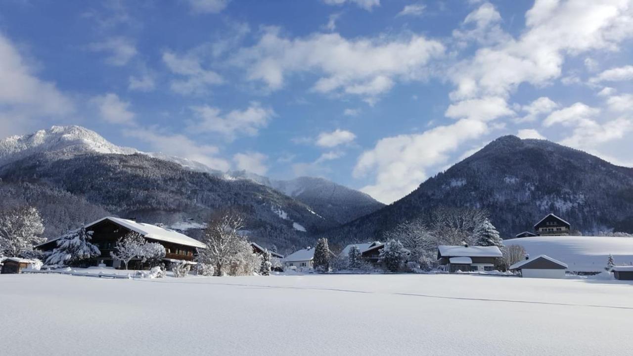 Chiemgauferienwohnungen - Wanderlust Und Alpenrose Унтервессен Екстер'єр фото